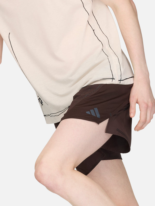 ADIDAS ORIGINALS, Song For the Mute x adidas ADI365 Running Short - Aurora Coffee, ŞORT, shopi go'da!