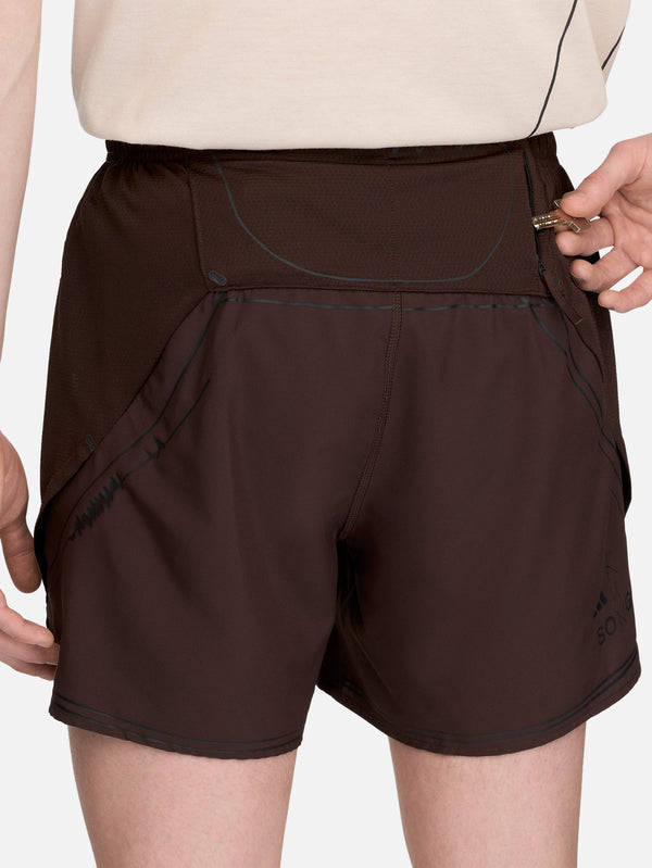 ADIDAS ORIGINALS, Song For the Mute x adidas ADI365 Running Short - Aurora Coffee, ŞORT, shopi go'da!