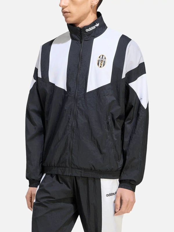ADIDAS ORIGINALS Juventus Turin EQT Track Top – siyah, önden görünüm