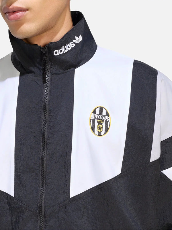 ADIDAS ORIGINALS Juventus Turin EQT Track Top – siyah, önden görünüm