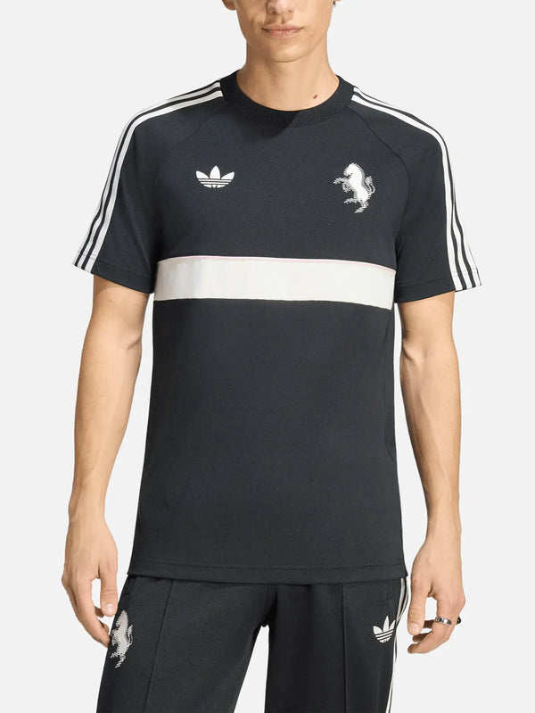 ADIDAS ORIGINALS Juventus OG2 Tee – black, önden görünüm
