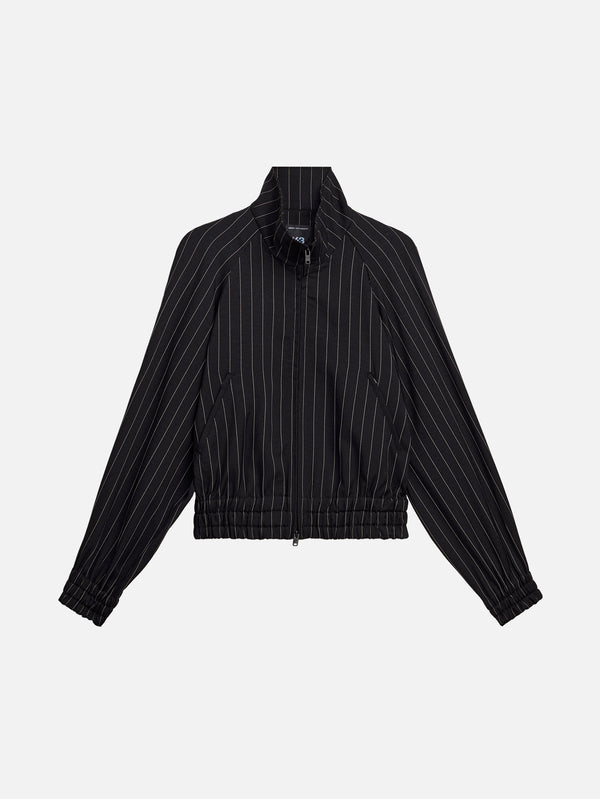 Y-3, Y-3 Pinstripe Sport Uniform Blouson - Black, CEKET, shopi go'da!