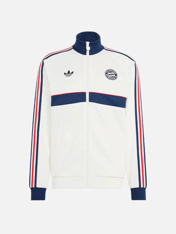 ADIDAS ORIGINALS Bayern Munich OG2 Track Top - Core White – Core White, önden görünüm