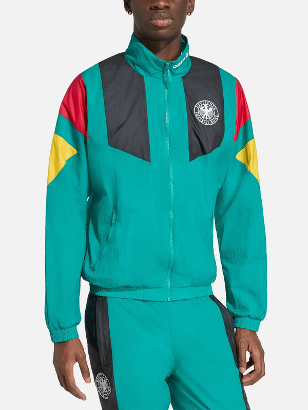 ADIDAS ORIGINALS Germany EQT Track Top – Equipment Green, ön görünüm