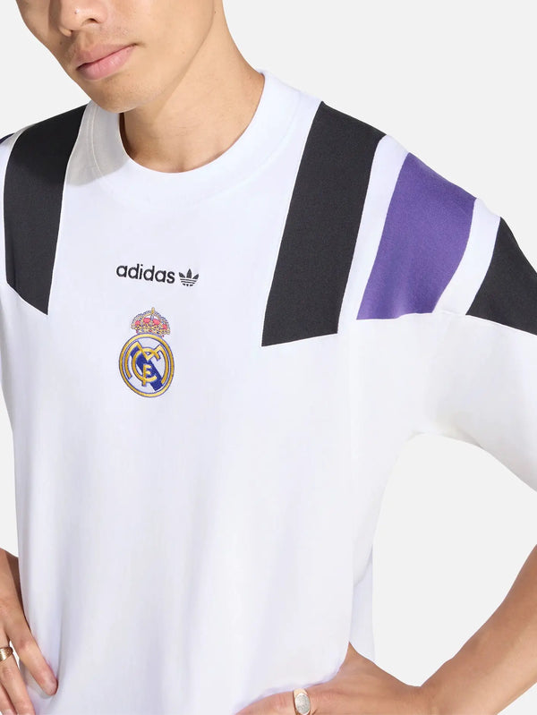 ADIDAS ORIGINALS Real Madrid EQT Tee - White – beyaz, önden görünüm