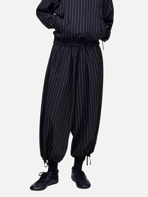 Y-3, Y-3 Refined Wool UT Chino Pants - Black, PANTOLON, shopi go'da!