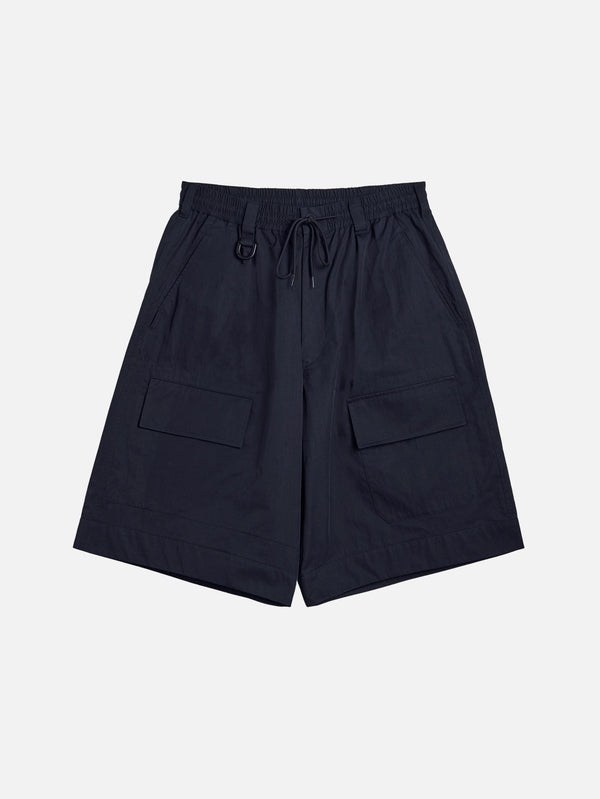 Y-3, Y-3 Wide Leg Shorts - Black, ŞORT, shopi go'da!