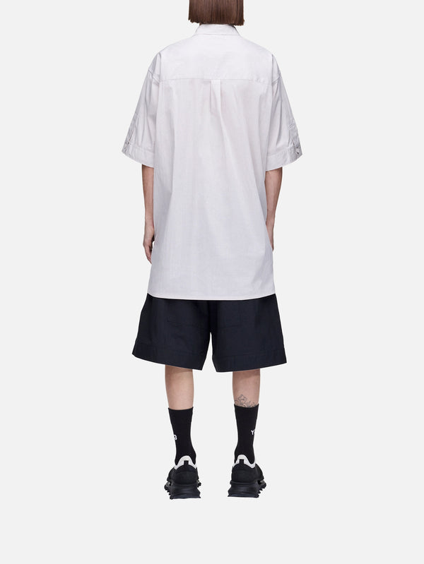 Y-3, Y-3 Wide Leg Shorts - Black, ŞORT, shopi go'da!