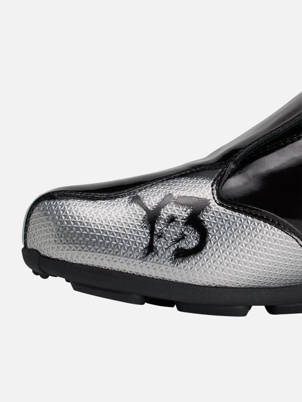 Y-3 F50 Tunit Chito – Silver Metallic, önden yakın çekim