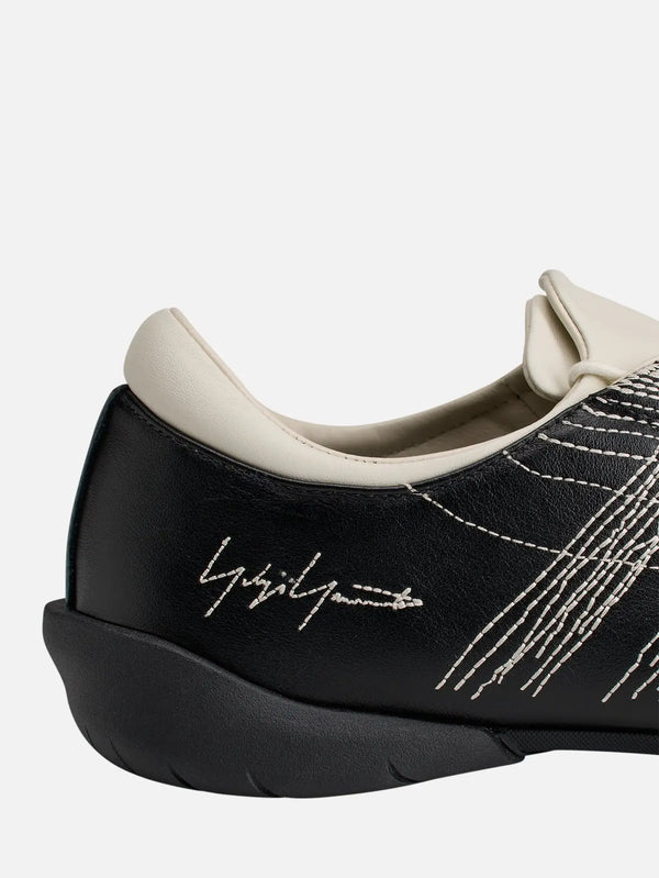Y-3 Regu Embroidery Black Off White – Black Off White, yan görünüm