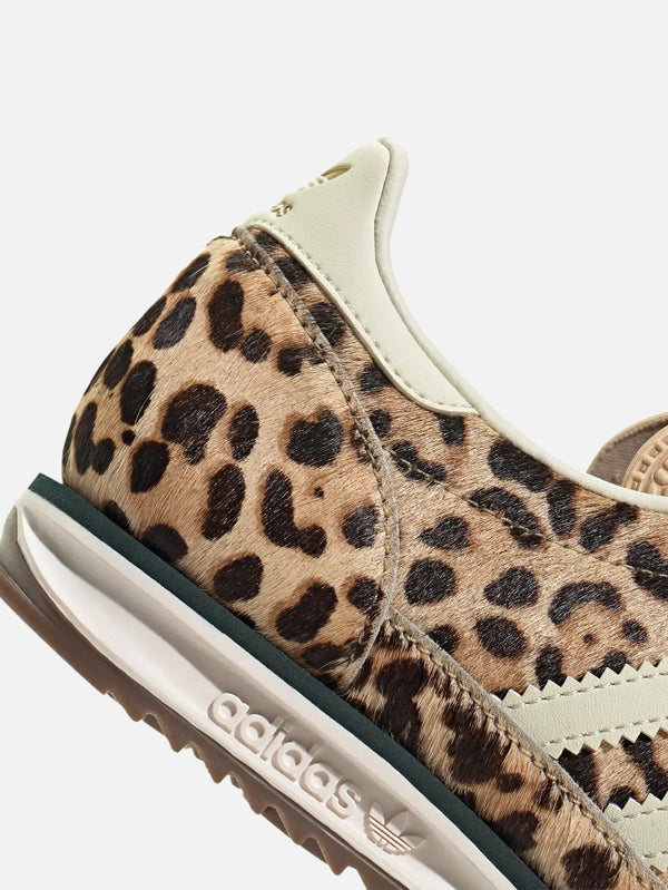ADIDAS ORIGINALS SL 72 OG W Leopard Magic Beige – Leopard Magic Beige, yakın çekim, yan görünüm
