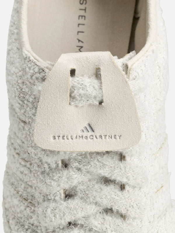 ADIDAS ORIGINALS Stella McCartney SPW 76 – orbit grey, dil ve etiket yakın çekimi