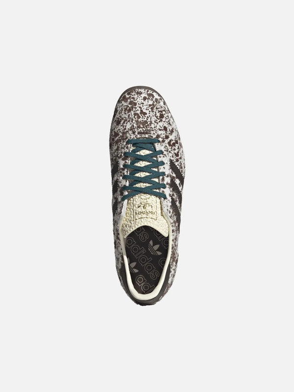 ADIDAS ORIGINALS SL 72 OG W Pony Print Off White turkuaz bağcıklar – Off White, üstten görünüm