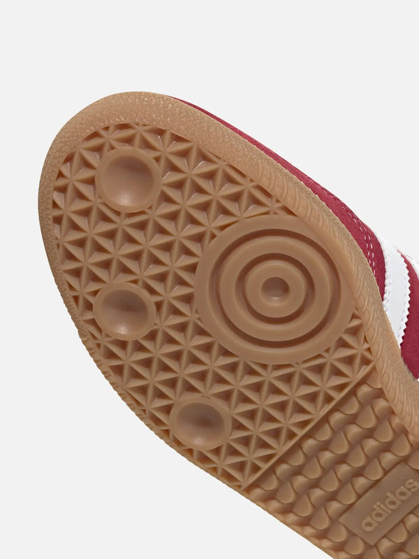 ADIDAS ORIGINALS Samba OG – Team Victory Red, taban görünümü
