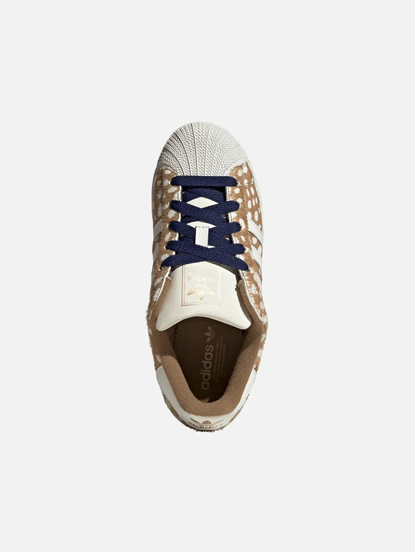 ADIDAS ORIGINALS Superstar II W Brown Desert – Brown Desert, üstten görünüm