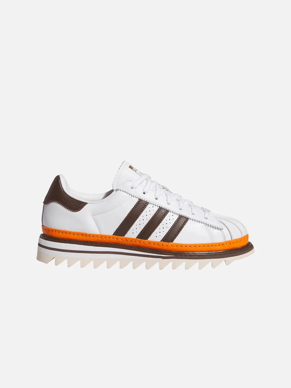 ADIDAS ORIGINALS CLOT x adidas Superstar – White/Coffee, yandan görünüm