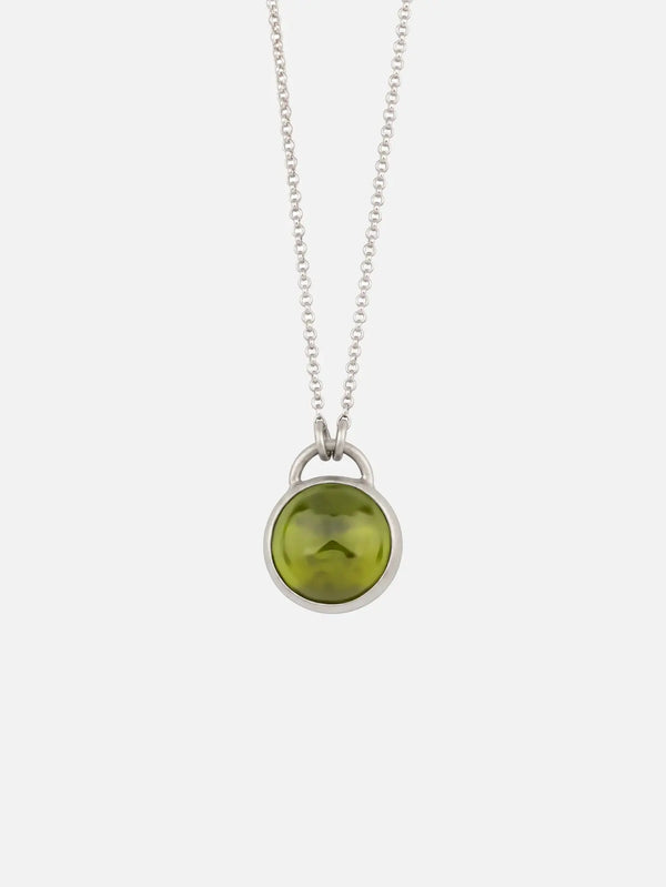 ECE LONDON Aurea Terra Necklace - Silver – önden görünüm