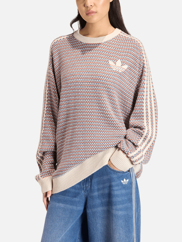 ADIDAS ORIGINALS - KAZAK - Knit Sweater - Bliss/Grey Three - shopi go'da!.