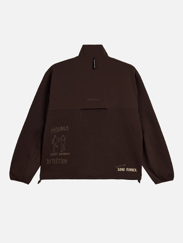 ADIDAS ORIGINALS Adidas Running x Song For The Mute Track Top - Aur – Aur, arka görünüm