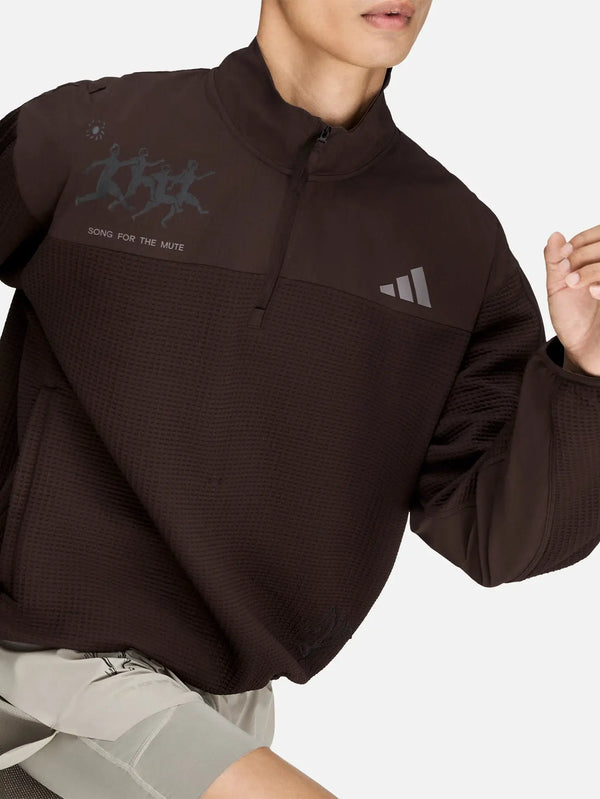 ADIDAS ORIGINALS adidas Running x Song For The Mute Track Top - Aur – önden görünüm