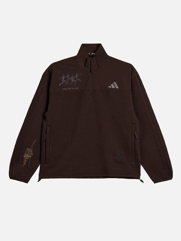 ADIDAS ORIGINALS Adidas Running x Song For The Mute Track Top – Aur, önden görünüm