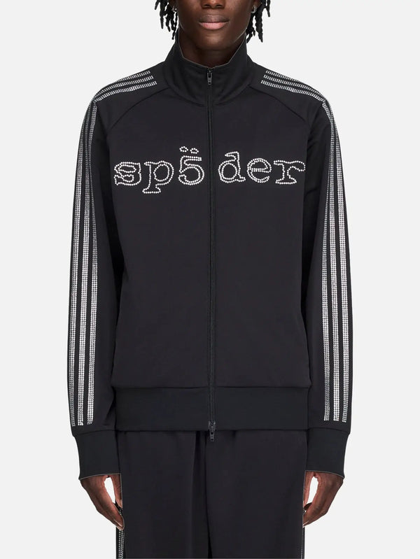 ADIDAS ORIGINALS SP5DER x adidas Track Top - Black – siyah, önden görünüm