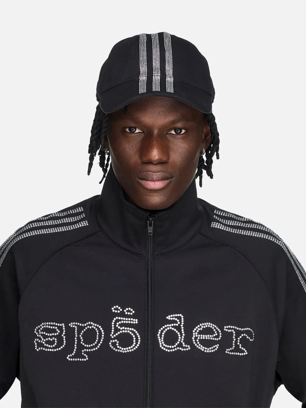 shopi go SP5DER x adidas Track Top - Black – siyah, önden görünüm