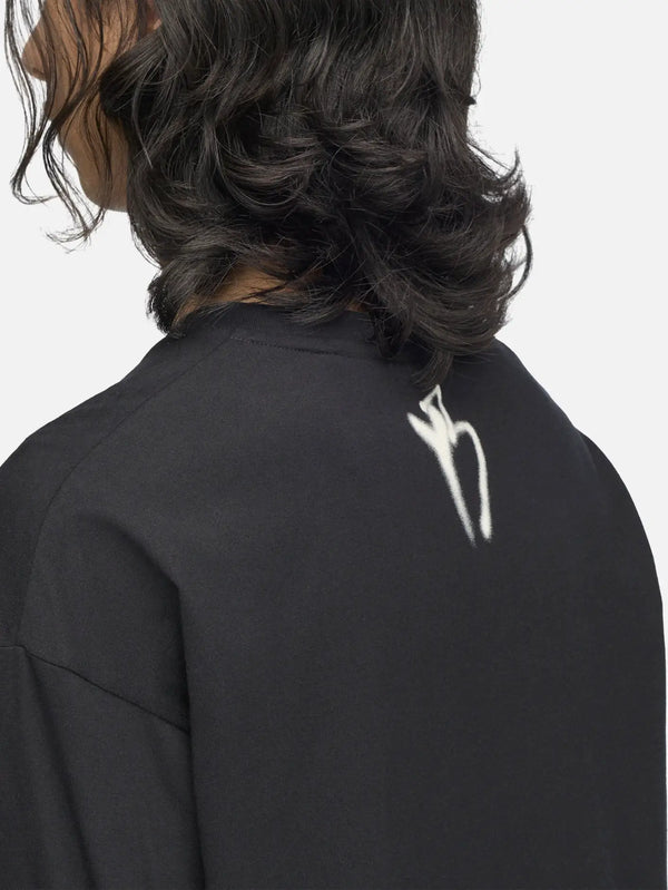 Y-3 Chito Graphic SS Tee - Black – siyah, arka görünüm