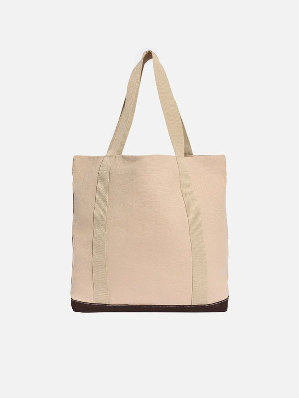 ADIDAS ORIGINALS Tote Bag - Khaki Three – khaki, ön görünüm