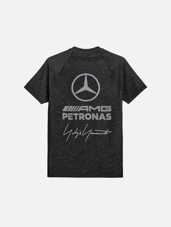 Y-3 x F1 Mercedes Engineered Tee - Black/Solid Grey