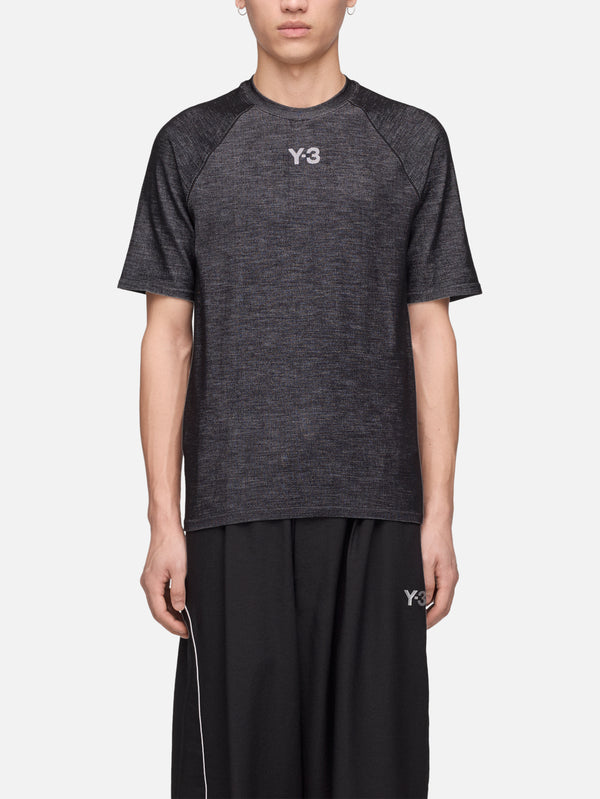 Y-3 x F1 Mercedes Engineered Tee - Black/Solid Grey