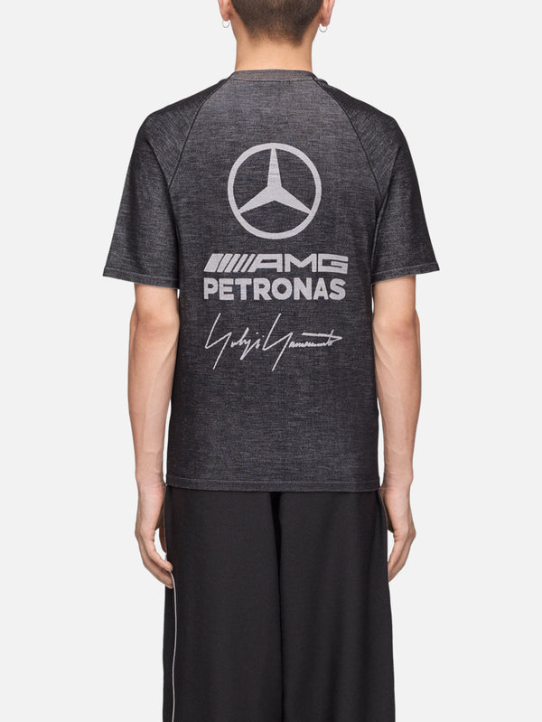 Y-3 x F1 Mercedes Engineered Tee - Black/Solid Grey