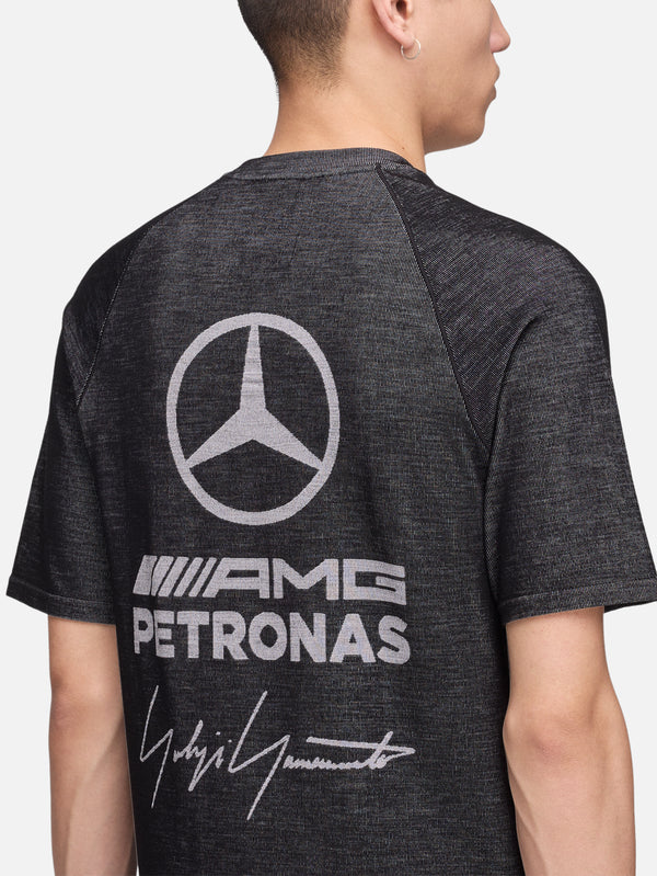 Y-3 x F1 Mercedes Engineered Tee - Black/Solid Grey