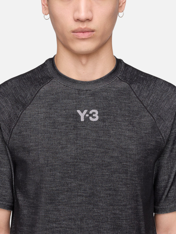 Y-3 x F1 Mercedes Engineered Tee - Black/Solid Grey