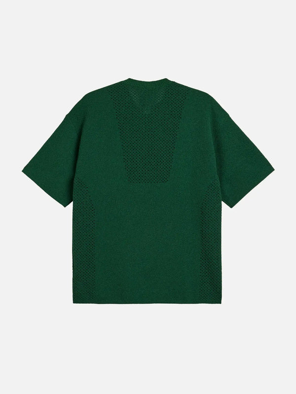 ADIDAS ORIGINALS Arte Antwerp x adidas Flatknit Jersey – Amazon Green, arka görünüm