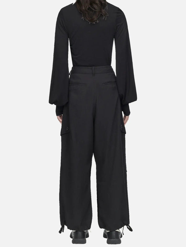 Y-3 Sport Uniform Adaptive 3S Track Pants W – Black, arka görünüm
