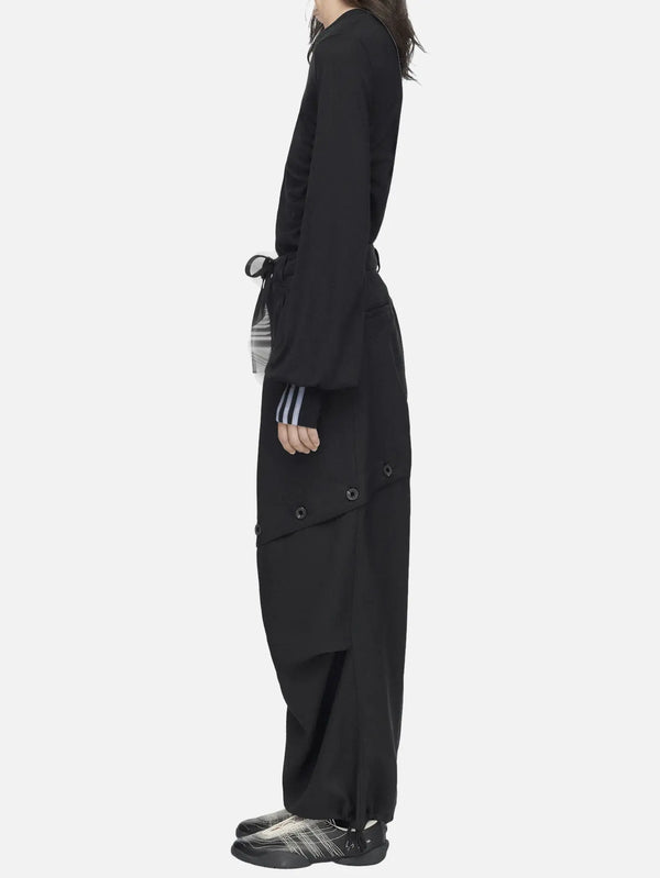 Y-3 Sport Uniform Adaptive 3S Track Pants W - Black – siyah, yan görünüm