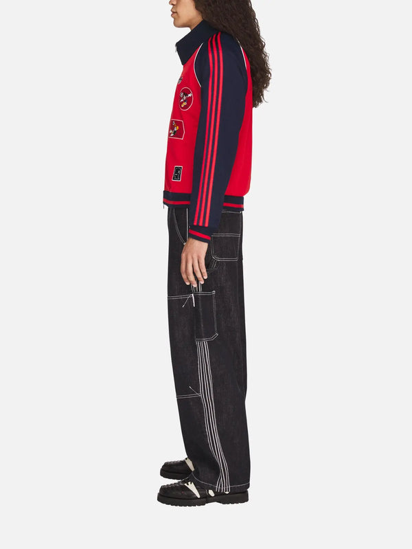 ADIDAS ORIGINALS Brain Dead x Disney x adidas Track Top - Better Scarlet - EŞOFMAN ÜSTÜ