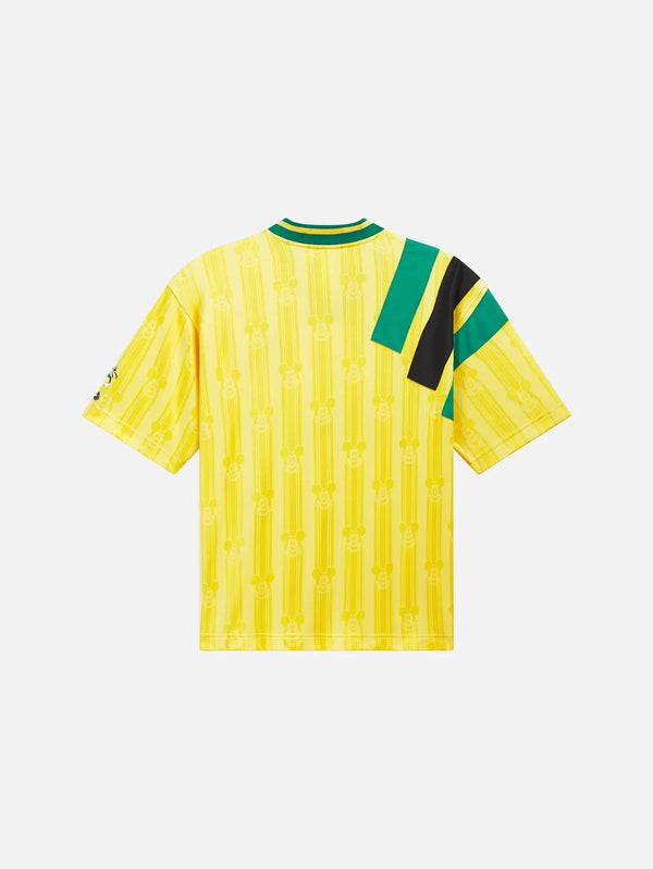 ADIDAS ORIGINALS Brain Dead x Disney x adidas Football Jersey - Bold Gold - FORMA