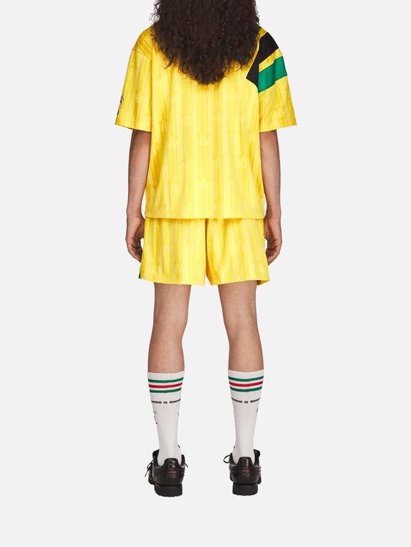 ADIDAS ORIGINALS Brain Dead x Disney x adidas Football Jersey - Bold Gold - FORMA