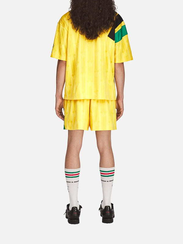 ADIDAS ORIGINALS Brain Dead x Disney x adidas Football Short - Bold Gold - ŞORT