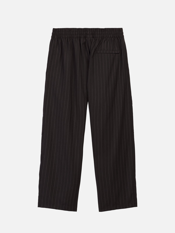 ADIDAS ORIGINALS, Willy Chavarria x adidas Pinstripe Track Pant - Black, EŞOFMAN ALTI, shopi go'da!