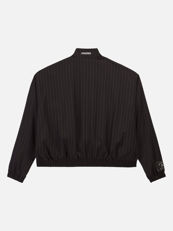 ADIDAS ORIGINALS, Willy Chavarria x adidas Pinstripe Jacket - Black, CEKET, shopi go'da!
