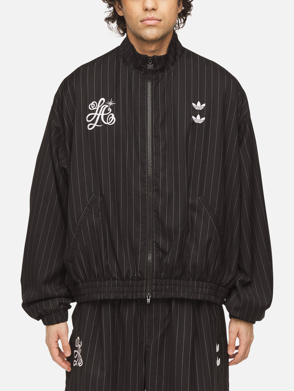 ADIDAS ORIGINALS, Willy Chavarria x adidas Pinstripe Jacket - Black, CEKET, shopi go'da!