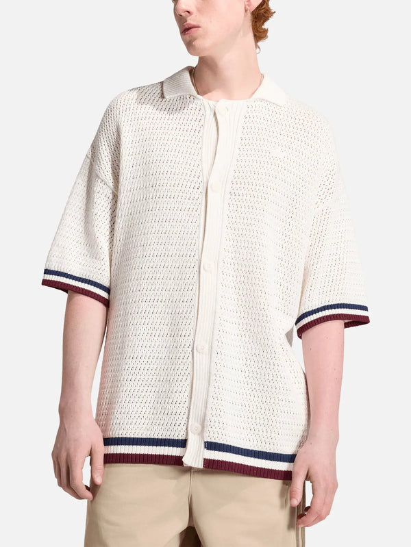 ADIDAS ORIGINALS Crochet Jersey – Cloud White, önden görünüm