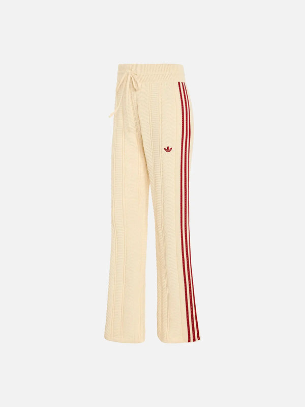 ADIDAS ORIGINALS SST Wide Leg Track Pant – Warm Vanilla, yan görünüm