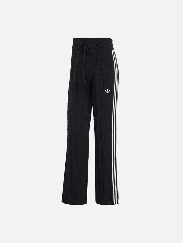 ADIDAS ORIGINALS SST Wide Leg Track Pant – siyah, yandan görünüm