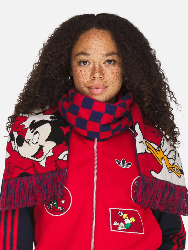 ADIDAS ORIGINALS Brain Dead x Disney x adidas Scarf - Better Scarlet - ATKI
