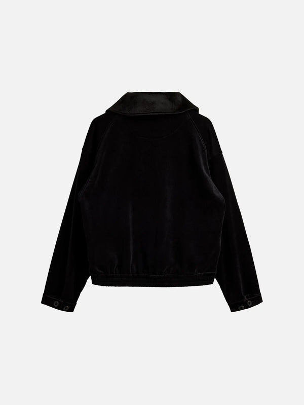 Y-3 VC UT Blouson Jacket W – siyah, arka görünüm