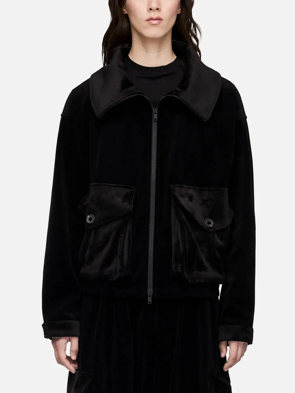 Y-3 VC UT Blouson Jacket W – Black, ön görünüm